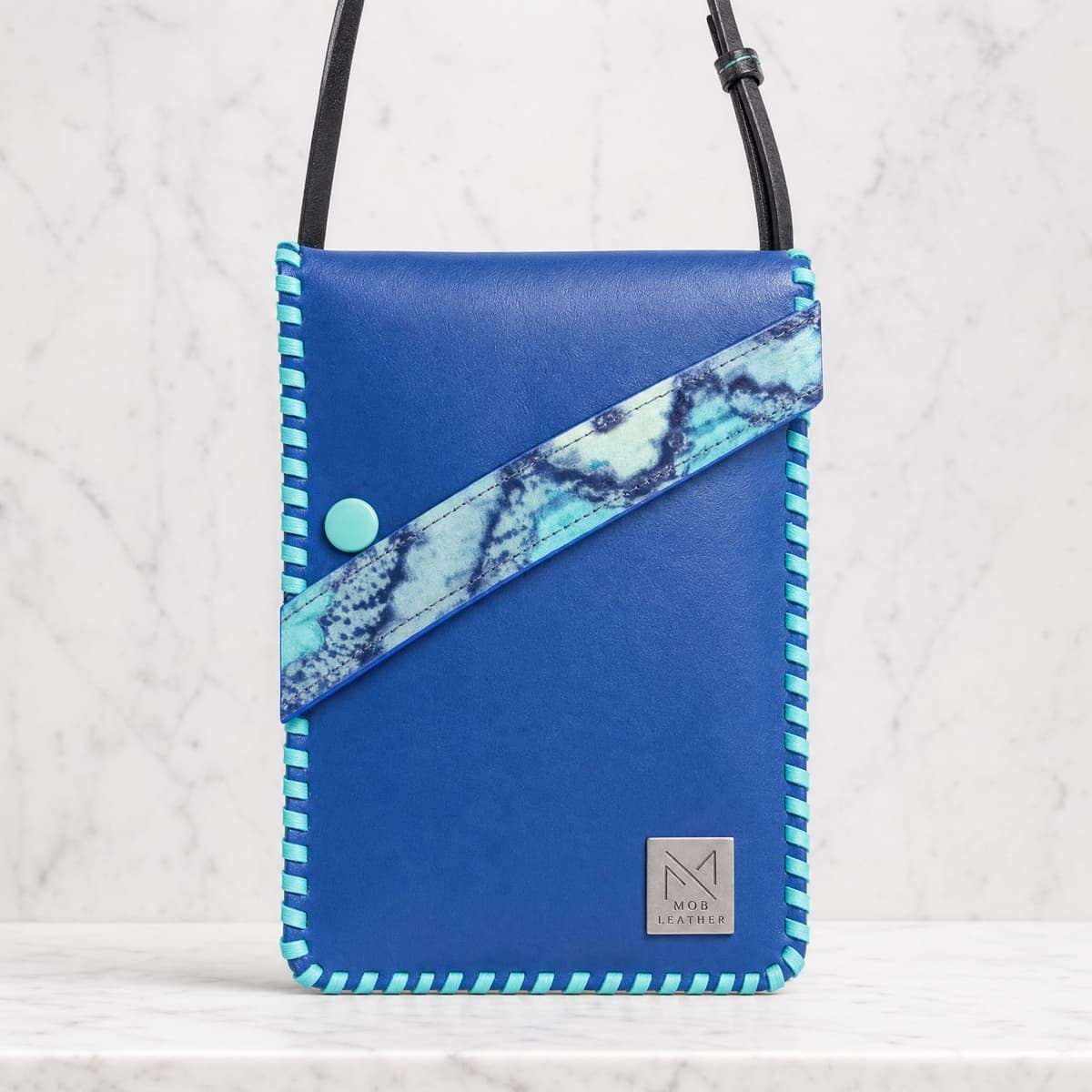 Blue Phone Pouch